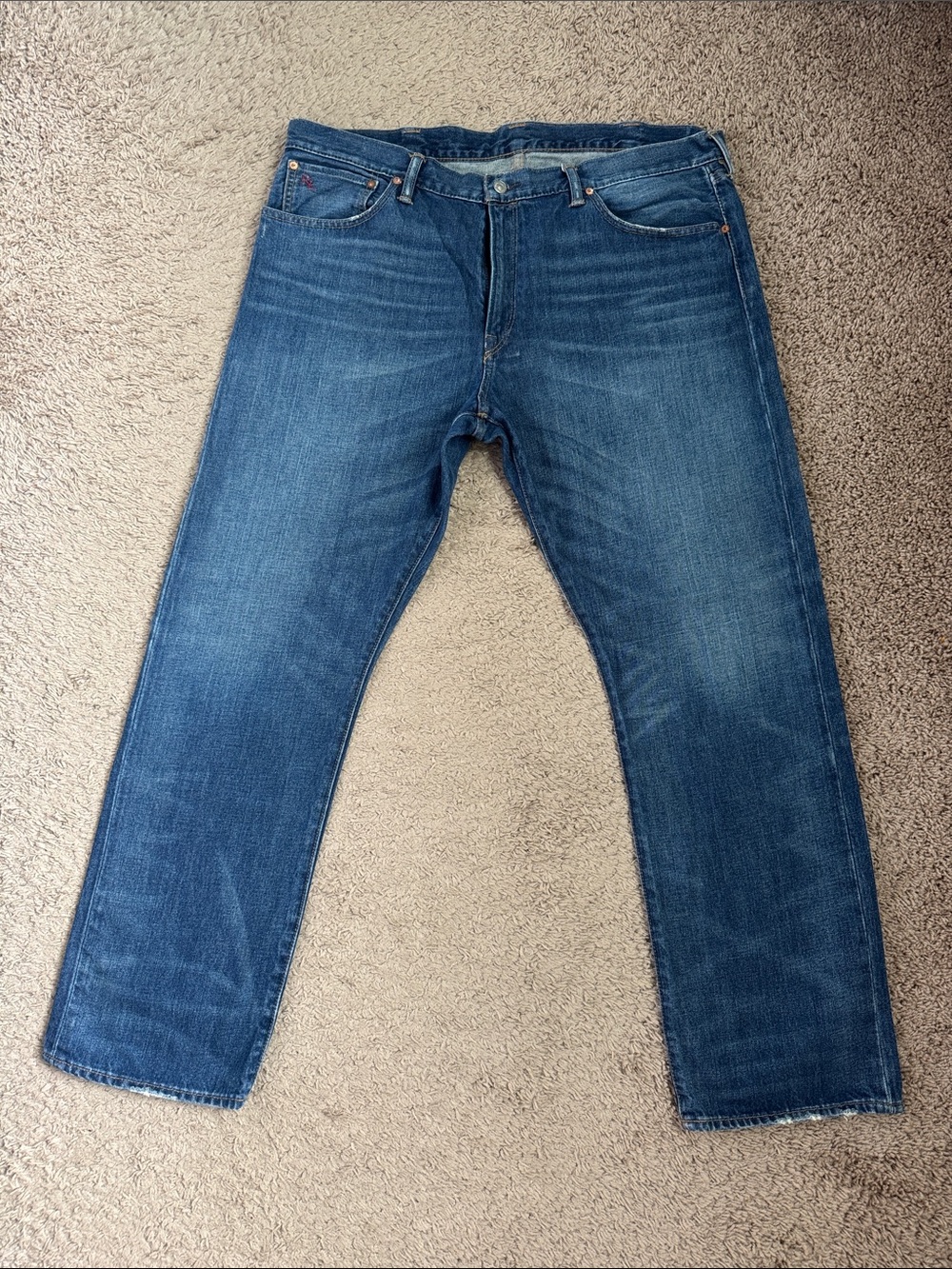 Ralph Lauren Double RL Men's Indigo Relaxed Jeans